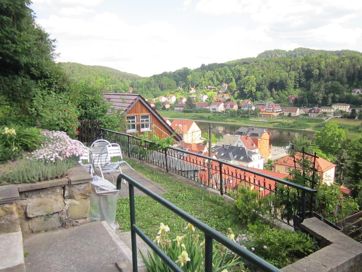 Wehlener Landhaus In Stadt Wehlen, Saechsische Schweiz 外观 照片